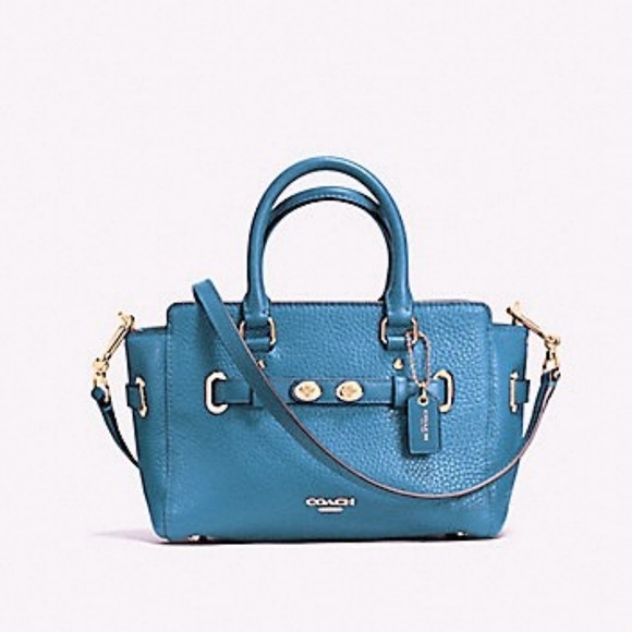 Coach Handbags - Coach - Mini Blake Carryall - ink blue - NWT